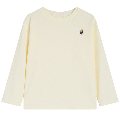 YUSONG◆童装打底衫纯色长袖T恤