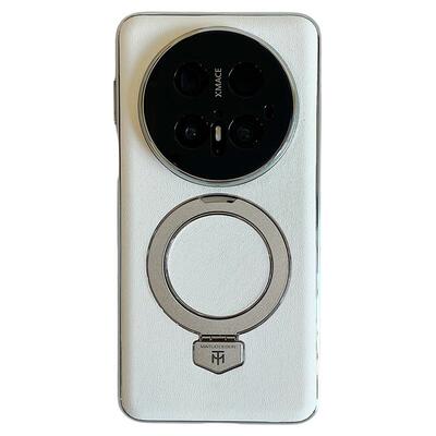 拓岚 新款支点适用华为mate70pro+新款手机壳mate60proRS非凡奢华素皮电镀磁吸折叠支架pura70/80ultra全包女