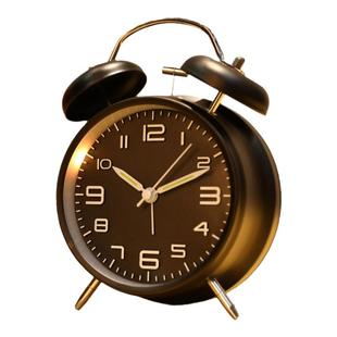 机械夜光学生专用小闹钟强力叫醒起床神器男孩儿童高中生桌面时钟