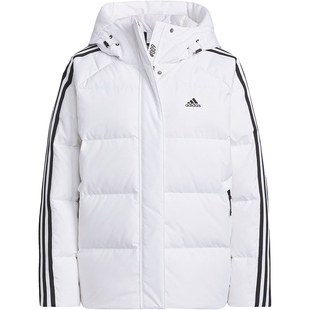 Adidas/阿迪达斯正品冬季新款女子保暖连帽休闲运动羽绒服IT8721