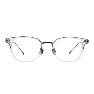 误判张智霖同款眼镜框设计师款男士透明纯钛近视眼镜防蓝光变色潮