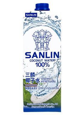 三麟椰子水1L*6大盒装泰国进口