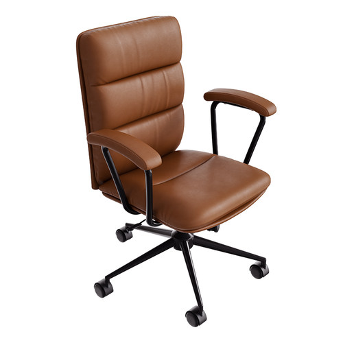 乐歌YH3S卧室椅子书房舒适盘腿电脑椅简约梳妆化妆书桌椅休闲转椅