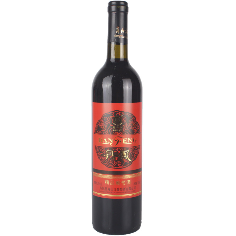 商山红丹凤传统味道750ml6葡萄酒