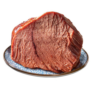 【1斤熟牛肉】河南特产周家口酱牛肉大块熟食真空五香卤健身即食