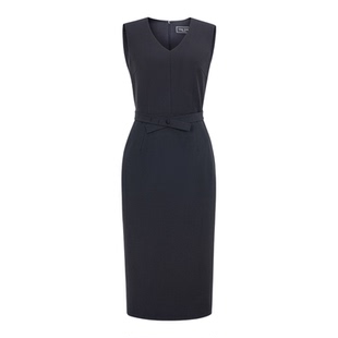 VER TOW【零失误】收腰系带通勤无袖连衣裙 26春新品轻奢高级感