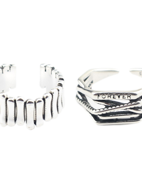 戒指女ins潮小众设计网红食指