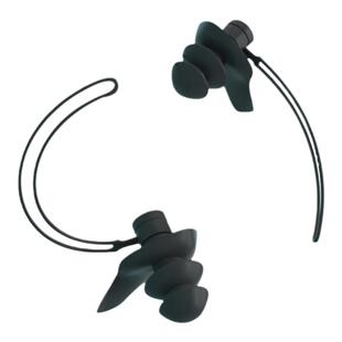 美津浓专业防水游泳耳塞鼻夹挂绳成人带绳防丢失中耳防进水炎男女