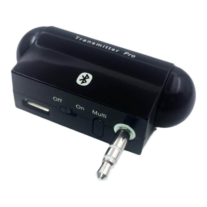 AleadAUX蓝牙耳机音频发射器一拖二switch电脑电视汽车音频适配器