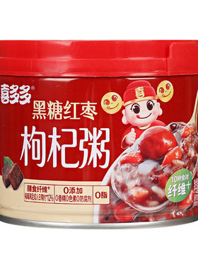 喜多多黑糖红枣枸杞粥速食八宝粥