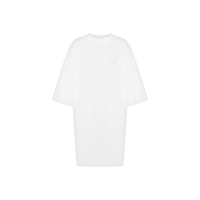 【甄选特惠】Moschino/莫斯奇诺  M 刺绣棉质嵌花连衣裙