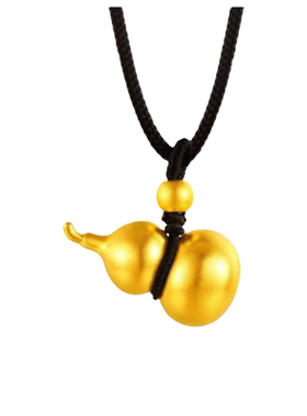 金包银古法福禄葫芦项链王嘉尔同款本命年转运珠项链男女情侣同款