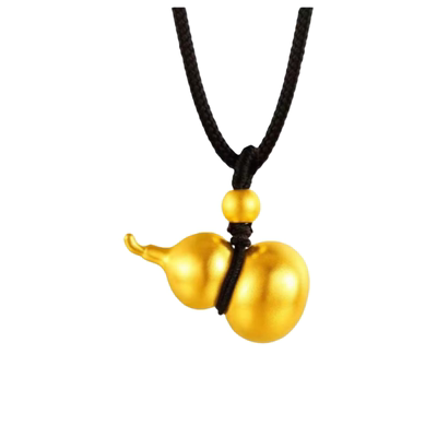 金包银古法福禄葫芦项链王嘉尔同款本命年转运珠项链男女情侣同款