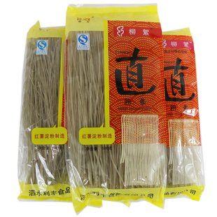 官方柳絮/红薯地瓜直线粉条粉丝500g*3套餐/包邮（含2%木薯淀粉）