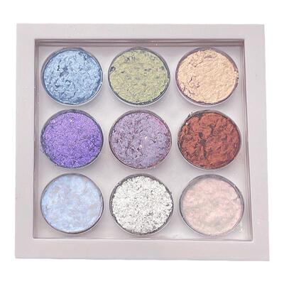 卡妞美甲爆闪固态偏光闪粉布灵泥