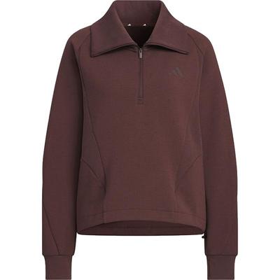 滔搏adidas阿迪达斯女子W HALF ZIP SWT半开襟百搭舒适卫衣KF2546