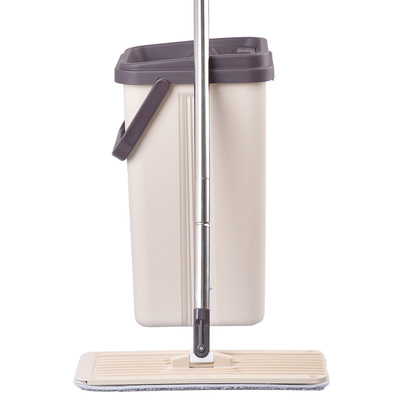 终结者免手洗木地板平板拖把博生