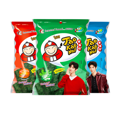 taokaenoi老板仔28g*6包海苔片