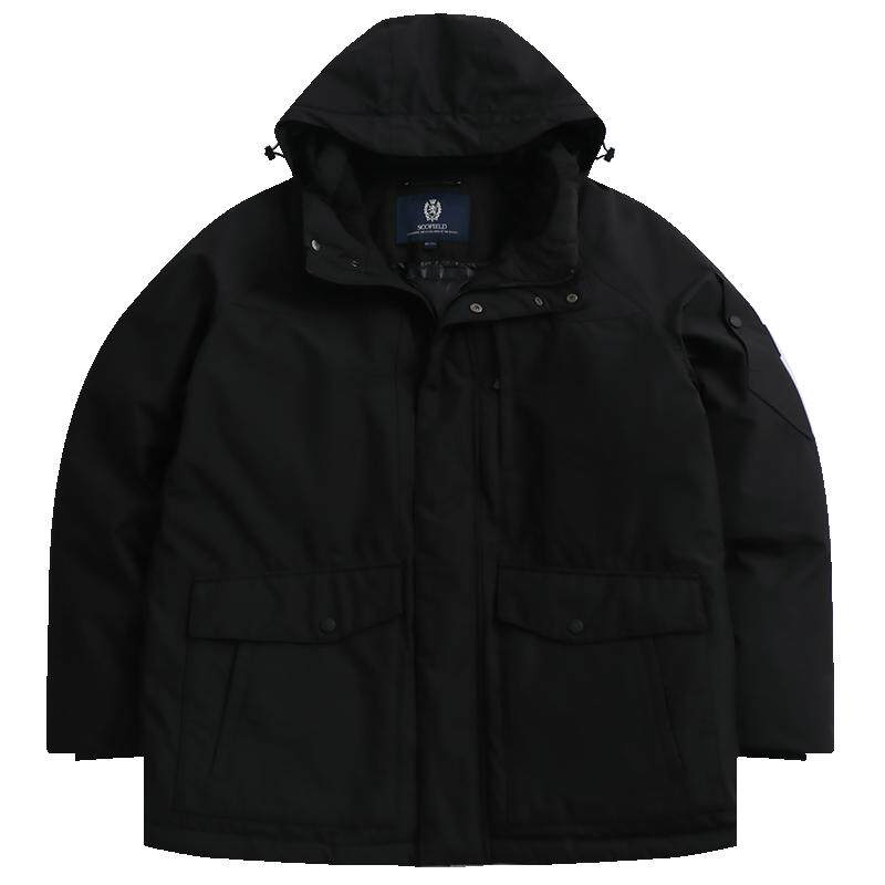 SCOFIELD连帽工装羽绒服