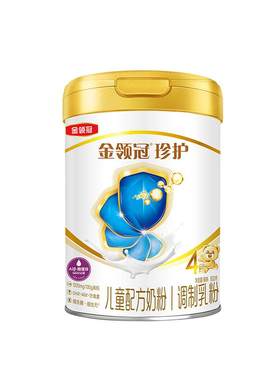 伊利金领冠珍护4段牛奶粉800g