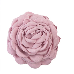 春夏caro同款法式粉色玫瑰花朵抓夹立体盘发鲨鱼夹大号头花发饰女