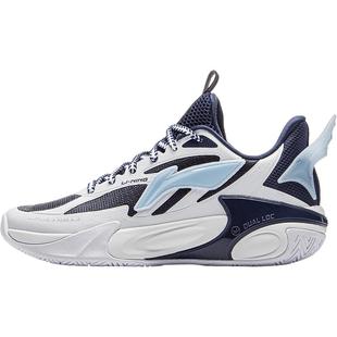 李宁童鞋篮球鞋男大童风影2.0 V2 - 夏季版支撑回弹低帮童鞋