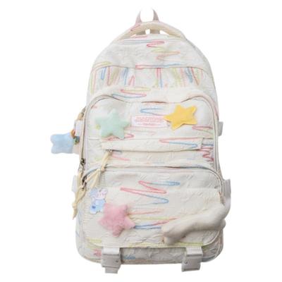 学生背包男女双肩包时尚潮流书包