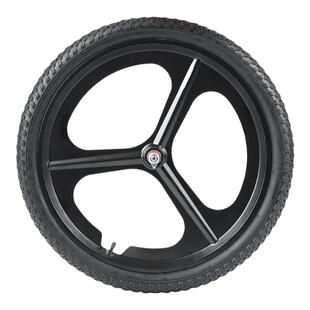 儿童自行车轮镁铝合金一体轮组山地车轮毂整套12-14-20-26寸通用