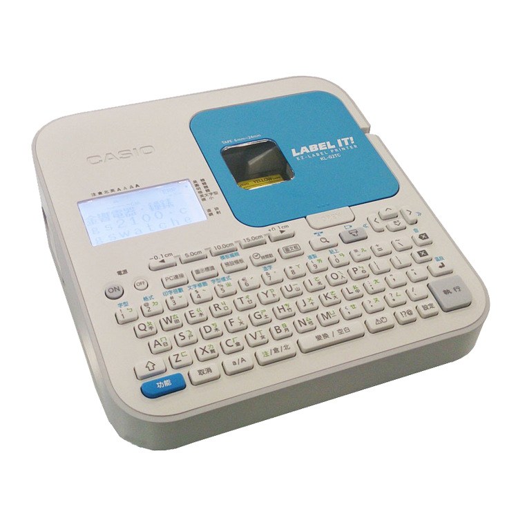 CASIO KL-G2TC中英文标签机代替KL-8800可连电脑制作多样标签
