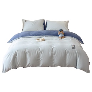 TeenieWeenie小熊全棉被套单件100纯棉儿童学生双人被罩150x200cm