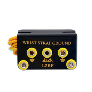 防静电台垫L型接地线2/4孔插座胶皮垫接地扣有线手腕带连接线配件