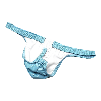 ModusVivendi男士丁字裤漆皮