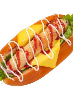 禾念热狗面包胚香甜500g*10枚