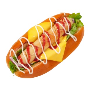 禾念热狗面包胚汉堡包帕尼尼香肠拍档营养即食儿童早餐美式半成品