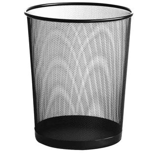 多省包邮铁网纸篓办公室垃圾桶家用 欧式无盖金属大纸篓镂空纸篓