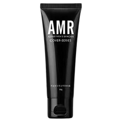 amr男士素颜霜不假白男生化妆品bb霜隔离遮瑕痘印粉底液