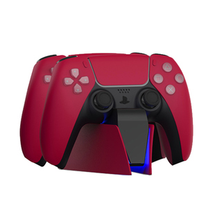 HONCAM ps5手柄座充 ps5充电座手柄充电底座支架无线手柄充电器手柄座ps5配件双座充 适用索尼ps5原装手柄