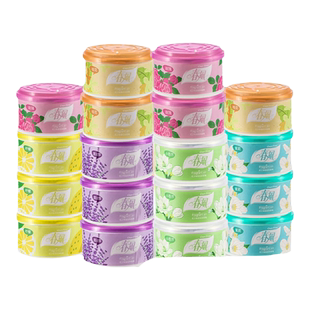 春风空气清新剂家用室内鞋柜香薰卧室持久留香固体除臭香膏18盒装