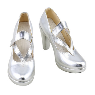 FGO 贞德女仆cos鞋 动漫Cosplay靴子支持定制