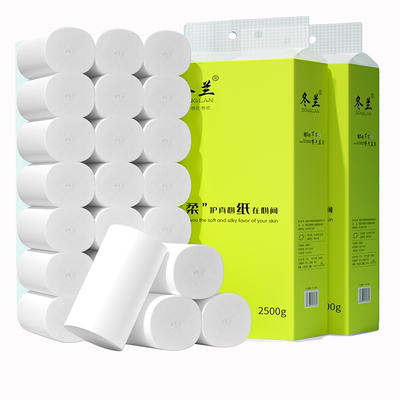 卫生纸5斤18卷5层卷纸批发