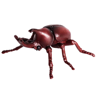 林畅模玩儿童昆虫玩具独角仙模型双叉犀金龟子大兜虫仿真甲虫动物