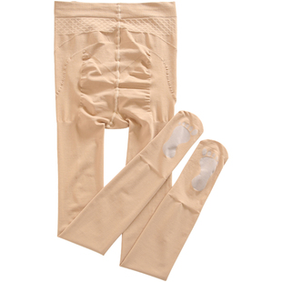 超弹无压力零束缚一码通穿打底裤袜秋冬中厚不加绒脚底加棉连裤袜