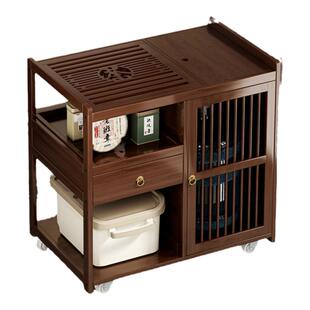 茶几客厅家用茶桌非实木小户型边几烧水壶一体茶台2024新款茶水柜