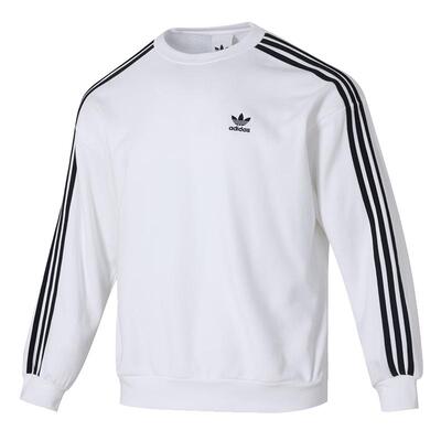 Adidas阿迪达斯三叶草男装2025冬季新款OVERSIZE CREW卫衣KD1834