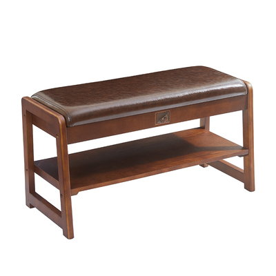 那澜多好实木储物换鞋凳