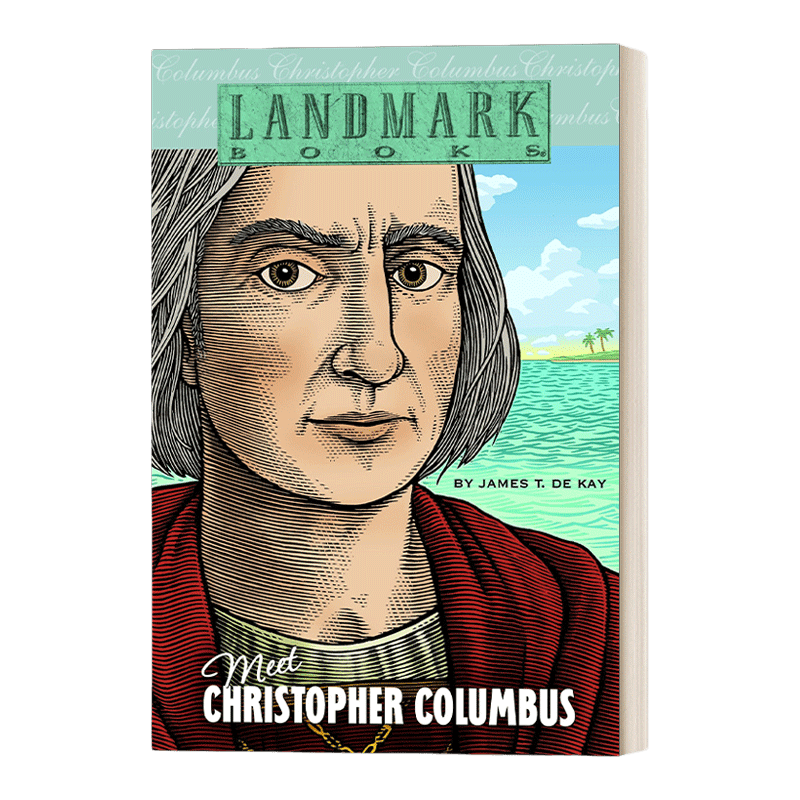 英文原版 Meet Christopher Columbus Landmark Books 见见克里斯托弗·哥伦布 里程碑系列 英文版 进口英语原版书籍