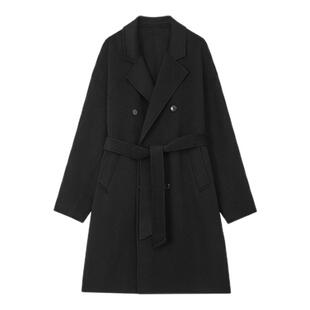 伯爵卓尔outlet奥莱店高端全山羊绒冬季大衣男中长款双面呢子外套