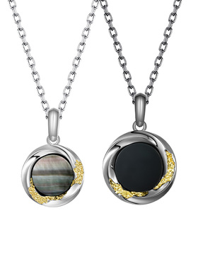 SinceYou莫比乌斯情侣项链一对