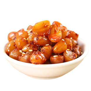 【买5件包邮】馋上豆爆汁蚕豆零食95g麻辣五香胡兰豆下酒菜小零食