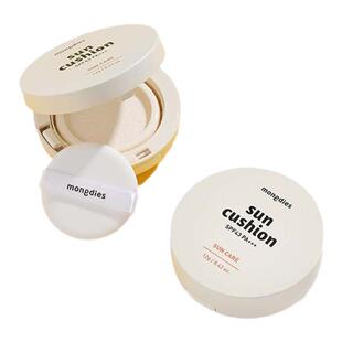 韩国Mongdies梦丽多日婴儿童纯物理防晒气垫霜SPF50+夏日清爽宝宝